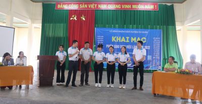 Phiên giao dịch việc làm năm 2022 Tại Huyện Cư Kuin, Tỉnh ĐắK LắK.